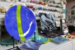 Glass plates at Studio 34