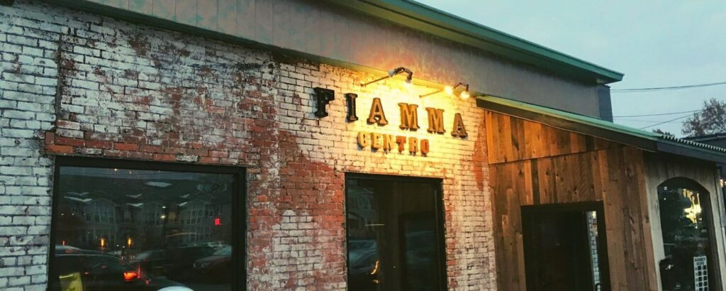 Looking at the entrance of Fiamma Centro