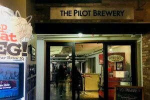 The Pilot Brewery inside Genesee Brew House
