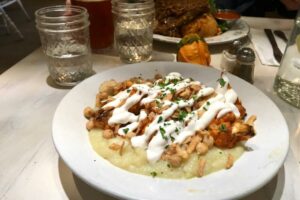 Buffalo Cauliflower special at The Red Fern.