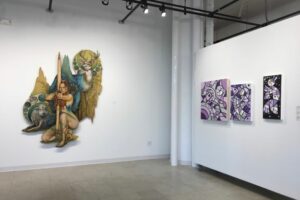 Exhibition inside the RIT City Art Space