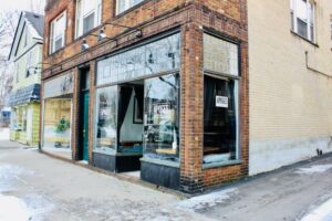 Outside Apogee Wine Bar