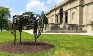Horse sculpture on MAG grounds
