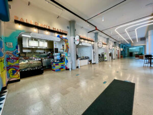 Photo of each restaurants inside The Mercantile
