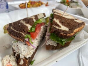 Strong Hearts sandwich
