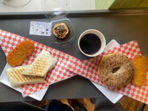 breakfast at Hollycake House