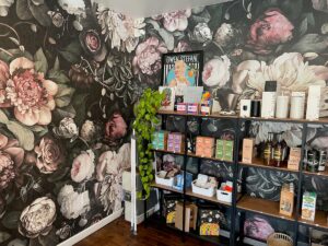 Little Black Heart Coffee products on shelves