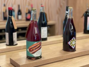natural wine selections at Aldaskeller Wine Co.
