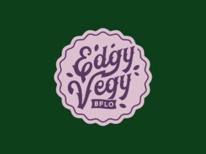 Edgy Vegy Bflo logo