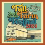 Mockingbird Farm's 3rd Annual Fall at the Farm illustrated Festival poster