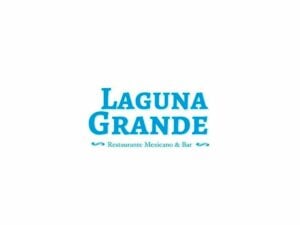 Lagunda Grande Logo with tagline 'restaurante mexicano & bar'