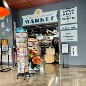 Syracuse Cooperative Market located inside Salt City Market.