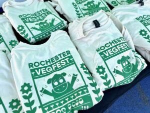 Official Rochester VegFest Tee Shirt
