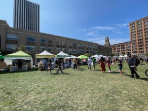 Vendors at the Rochester VegFest