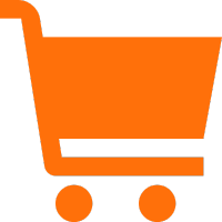 Grocery shopping cart icon