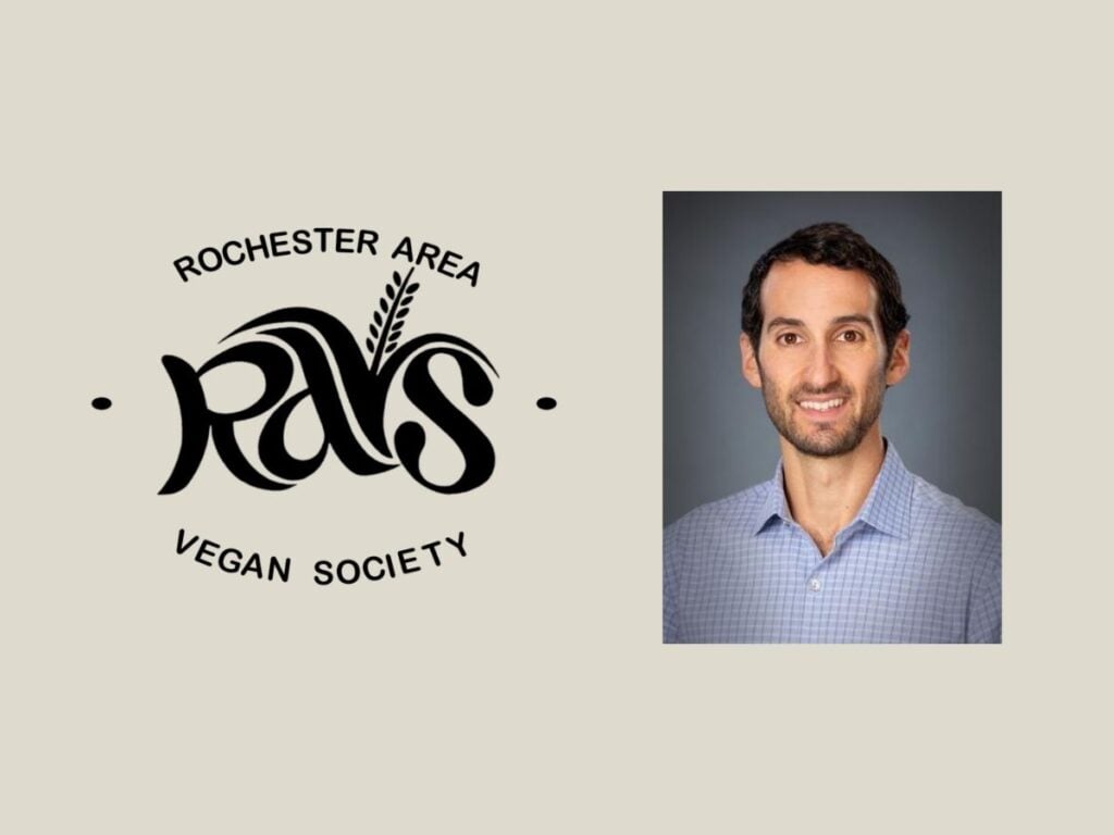 Rochester Area Vegan Society event poster